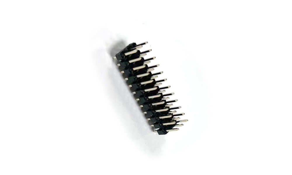 PH2.54 three-row single plastic row pin DIP PBT